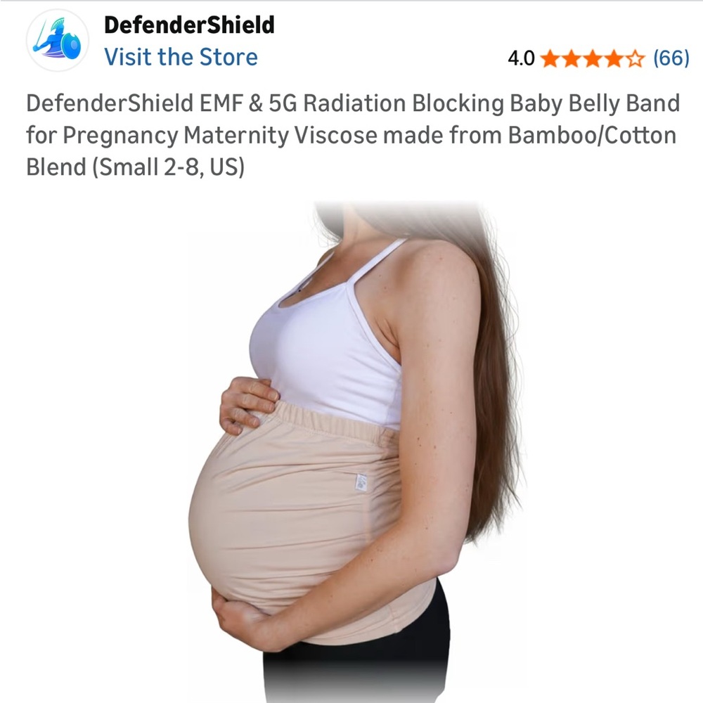 Defender shield baby belly band